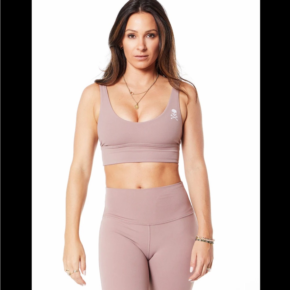 Lululemon x SoulCycle Mauve Sports Bra
